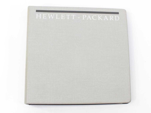 HP 16500A Logic Analysis System Programming Reference Vol I — front cover of gray Hewlett-Packard binder