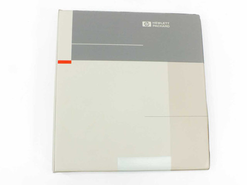 HP ESG ESG-D Series Signal Generator Programming Guide — front cover of HP binder, Hewlett-Packard logo visible