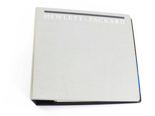 HP 16500A Logic Analysis System Programming Reference II – front cover of gray Hewlett-Packard ring binder