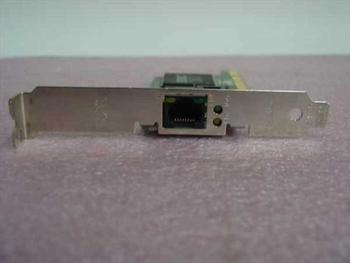 SMC 9432TX EtherPower II – rear bracket view showing single RJ-45 port and LED indicator window