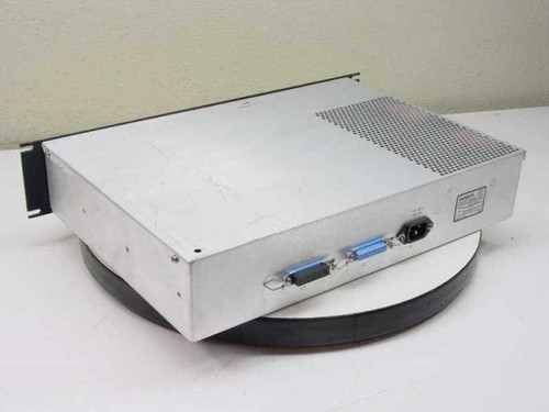 Varian VJW1454R1 Remote Channel Selector rear view showing IEC power inlet and two DB25 connectors