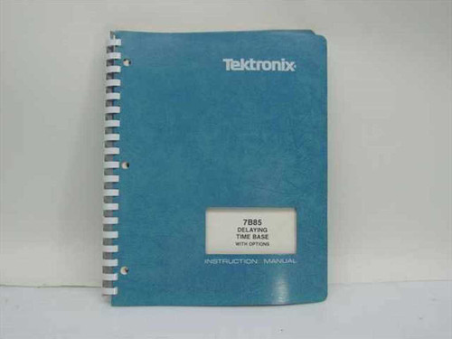 Tektronix 070-1961-01 7B85 Delaying Time Base Instruction Manual