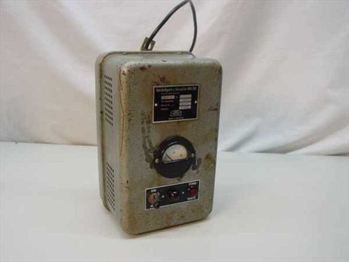 Carl Zeiss 392622 discharge lamp power supply – front panel view showing analog ammeter, EIN rotary switch, and Zünd-Taste ignition button with label plate