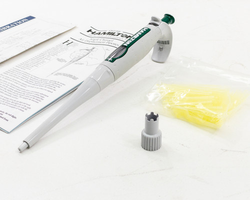 Hamilton 55019-34 Adjustable Volume SoftGrip Pipette 2.5-25 µL - Never Used Hamilton 55019-34 Adjustable Volume SoftGrip Pipette 2.5-25 µL - Never Used