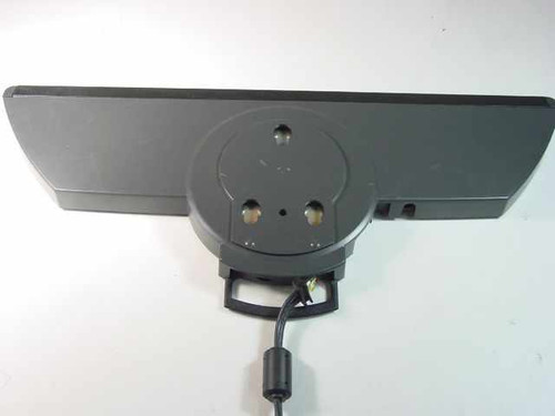 PictureTel LMLT camera mount – rear view showing pivot bracket, mounting holes, and routed cable