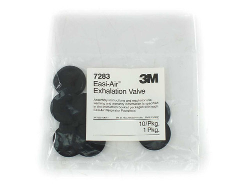 3M 7283 Bag of 10 Easi-Air Exhalation Valve 7800S Series Facepiece Respirator