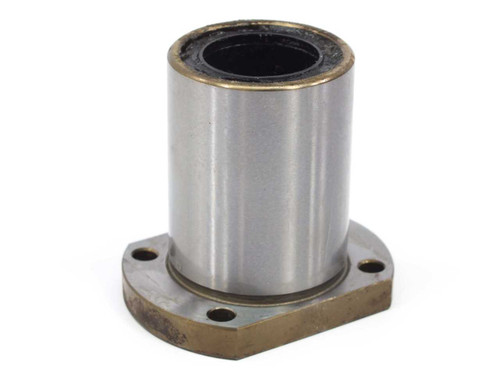 NB SMT25GUU Flange Slide Bush — side profile view showing cylindrical body and square flange base
