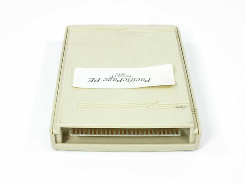 PacificPage PE 021840 cartridge – bottom edge connector view showing label with version 5.11 and part number 021840