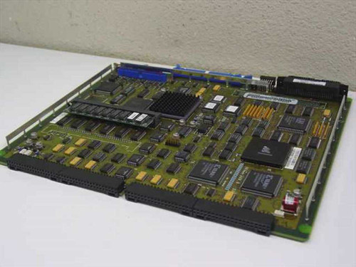 Nortel Meridian MMP40 NT4R45AA Processor Card – angled top view showing full board layout and memory modules