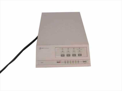 AT&T Paradyne 3510-A1-001 DSU modem — front-left three-quarter view showing top housing and front panel indicators