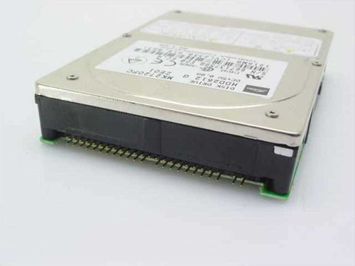 Toshiba MK2720FC 2.5-inch EIDE laptop hard drive – side and 44-pin connector view showing drive height and interface