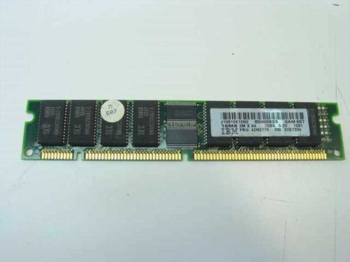 IBM 16MB Memory Non-Parity 168 pin DIMM 42H2779