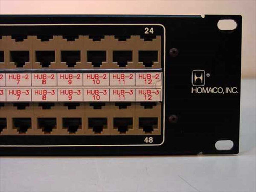 Homaco, Inc Homaco Modular Jack Panel MJP19-4-25CRE