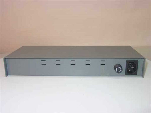 Andrew 8221 Fiber Optic Converter rear panel showing IEC AC power inlet and voltage selector switch