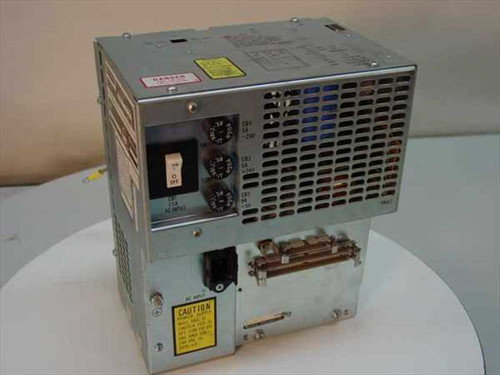 Magnetic Peripherals Control Data 81542301 300W Power Supply – front and right-side view showing power switch, fuse block, and ventilation louvers