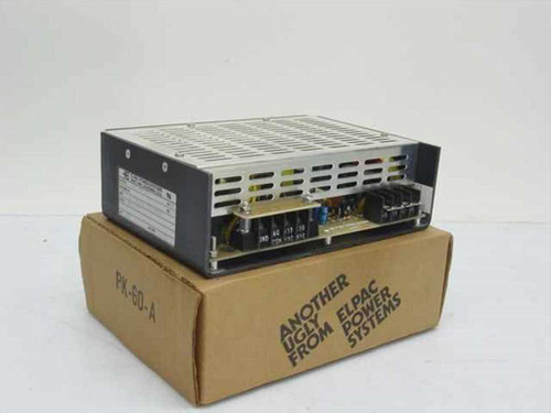 Elpac ES-100-24 24 Volt DC 4 Amp Power Supply-Input 115/230 Volt AC Vintage 1985