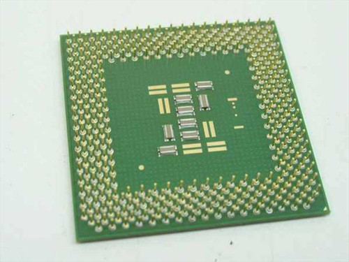 Intel Pentium III SL4CB Socket 370 CPU — bottom view showing 370-pin FC-PGA contact array