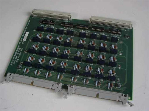 Maxsys Technologies VSX MUX Card 465-3100-3-001 Rev C – top component side view showing populated PCB with rows of connectors and edge connectors