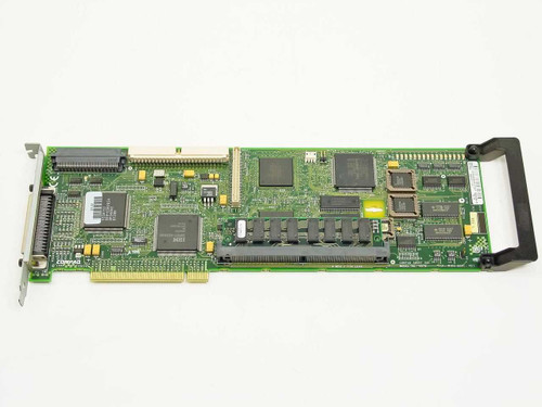 Compaq Smart-2SL 242777-001 PCI SCSI Array Controller Card – full top-side component view showing PCB, chips, and bracket