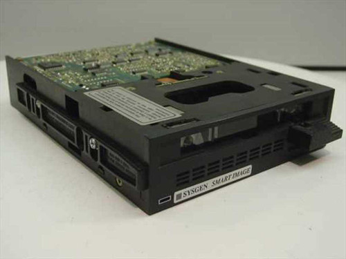 Sysgen Smart Image 20MB 5.25-inch internal tape drive – angled front-right view showing Sysgen Smart Image label on face and exposed PCB on top