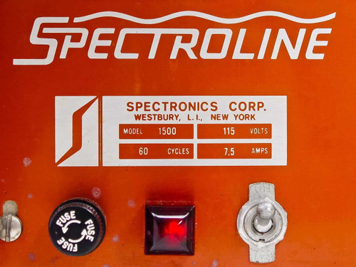 Spectronics 1500 Spectroline Lamp Tube Tester 115v 60Hz 7.5A