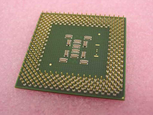 Intel Pentium III SL44J Socket 370 CPU – bottom view showing FC-PGA pin array