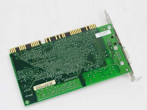 Madge Smart 16/4 AT Ringnode 152-048-06 – solder side of PCB showing board traces and bracket with RJ-45 and DB-9 ports