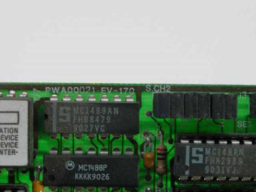 Everex EV-170 8-Bit ISA I/O Board Controller Card with Parallel and Serial Ports