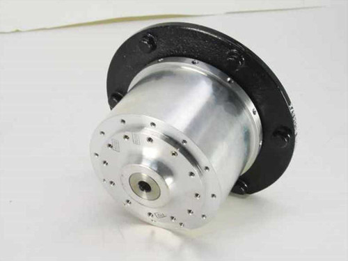 CDC DataCraft 72868002G Hawk HDD spindle assembly – side/angle view showing machined aluminum cylinder body and bolt-circle end face