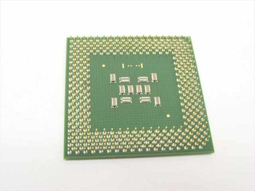 Intel Pentium III SL3VG 600MHz FC-PGA CPU — bottom view showing 370-pin contact array