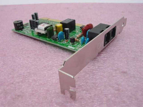 Conexant VO-94V-0 16-bit ISA modem card – angled front view showing component side and bracket with two RJ-11 ports