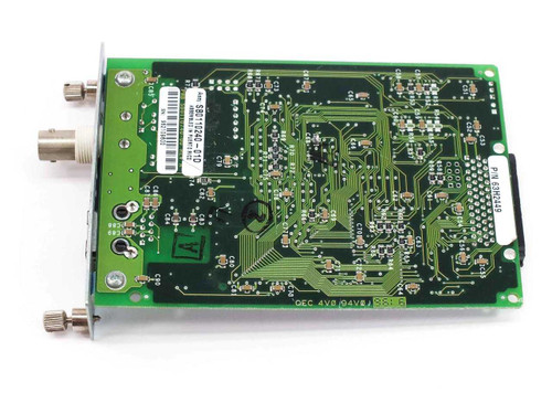 IBM 63H2449 Printer Ethernet Card – PCB reverse side showing DEC 4V0 marking and board traces