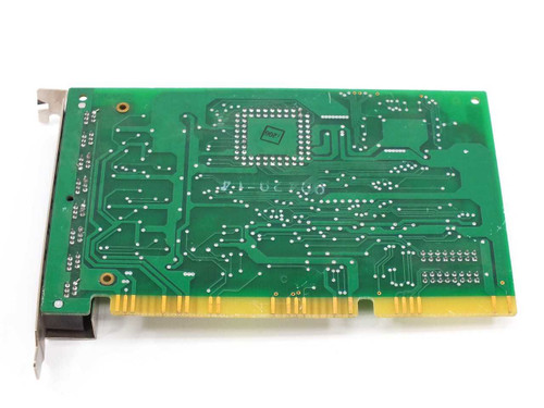 Boca Research 4522 ISA Modem Card – rear PCB view showing solder side and secondary chip