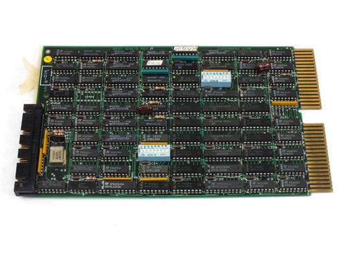 Peritek 104676 SCSI Interface Controller Board Card – component side top view showing dense IC population