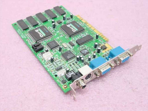 Creative Labs PCI Video Card DXR2 DVD Decoder Dual CT7220