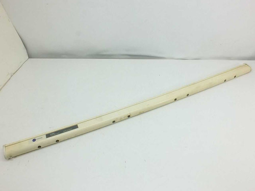 Ion Systems NilStat 5685 AeroBar 44-inch ionizer bar – full length diagonal view showing overall shape and off-white housing
