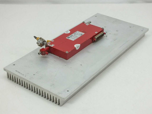 Varian VZU-3088SS Microwave Device RF Klystron Satcom 1-000772-00 - w/ Heatsink