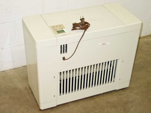 EssickAir Bemis console humidifier rear and right side view showing ventilation grille and power cord