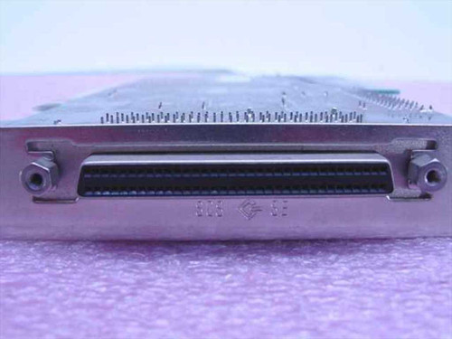 Adaptec AHA-2940UWB-V4 — bracket view showing external 68-pin HD SCSI port with CE and compliance marks