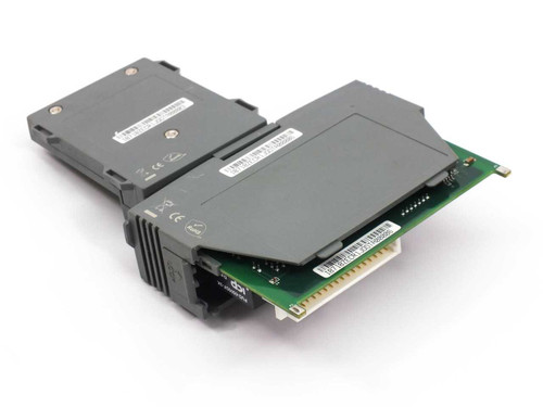 ICP DAS i-87018ZW module rear and underside view showing I-87K backplane bus connector and module housing