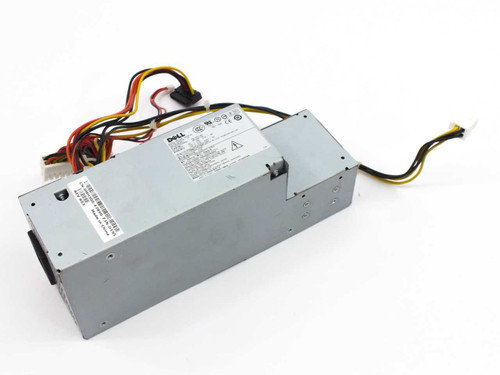 Dell H275P-01 275W SFF power supply – left side view showing harness and output cables