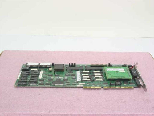 ICL NS/1235/1 AC40017.2 ISA modem card – side profile view showing full card length and ISA edge connector