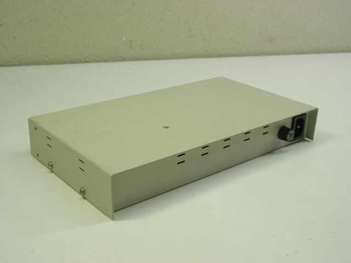 Andrew TRR 8218L-DC MAU – bottom and rear view showing ventilation slots and IEC power connector