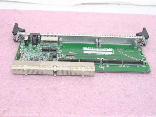 GNP 1-503364C1 cPCI RTM – rear/underside view showing J3/J4/J5 cPCI bus connectors and secondary PCB interconnect area