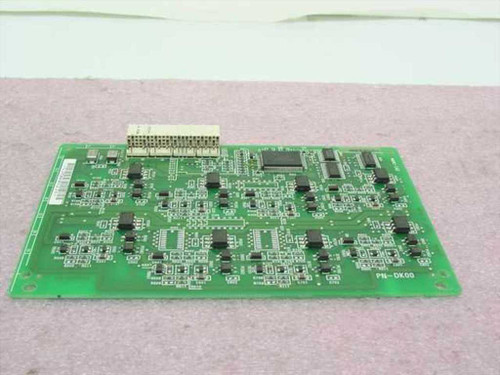 NEC PN-DK00 External Relay Card – reverse angle top view showing main ICs and edge connector detail