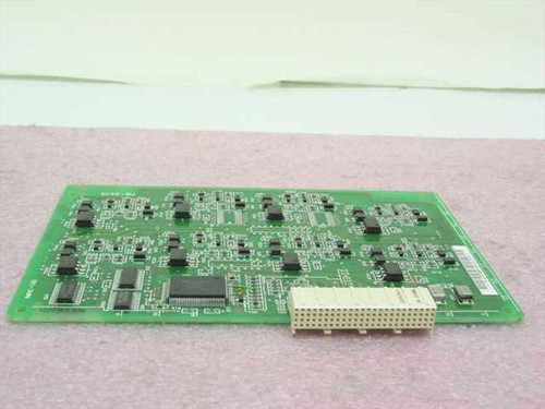 NEC PN-DK00 External Relay Card – top component side view showing PCB layout and multi-pin connector