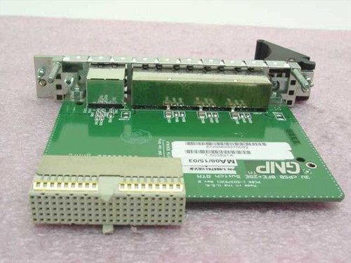 GNP PDSi 1-503753C1 3U cPSB Switch RTM – rear/board view showing CompactPCI backplane connectors and PCB layout