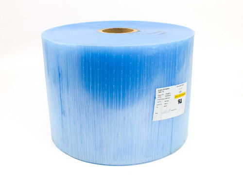 Jura-Plast Jurasol PV Flatfilm Type TL solar encapsulation film roll, blue with product label on side