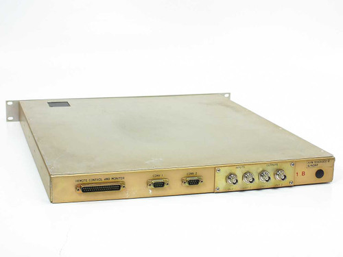 LNR 506011300-2 Redundant Switch Control – rear panel showing Remote Control and Monitor D-Sub, Conv 1 DB-15, Conv 2 DB-9, and BNC connectors