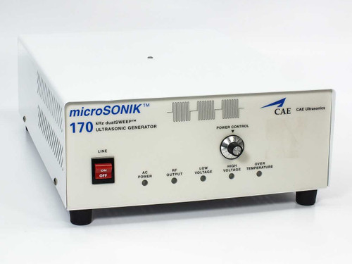 CAE Ultrasonics 170-MG-6T-208V 170kHz DualSweep Ultrasonic Generator MicroSonik